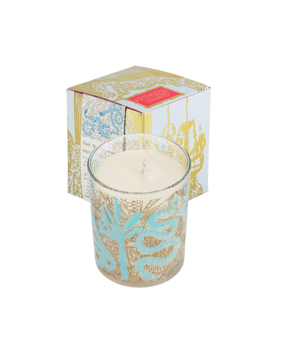 Lifestyle Arthouse | Enchanted Amber & Tonka Bean Organic Candle