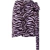 Women Andamane Skirts | Camilla Zebra Wrap Mini Skirt