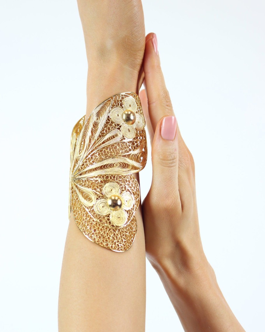 Women Denise Nader Bracelets | Butterfly Maxi Cuff