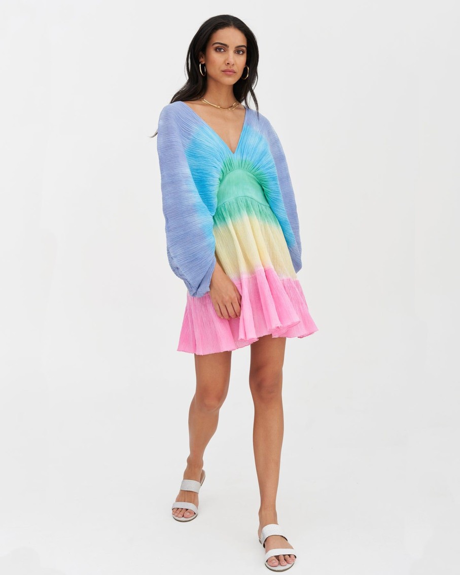 Women Pitusa Dresses | Bright Rainbow Clara Mini Dress