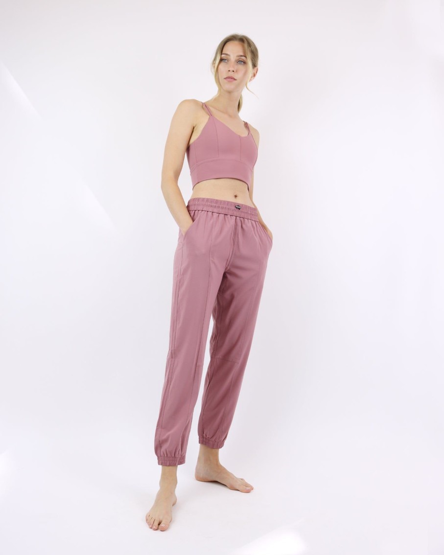 Women BLAIZ Activewear Activewear | Dusty Pink Vivian Joggers