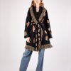 Women Arara for BLAIZ Jumpers & Cardigans | Tropical Beaded Black Shortjacquard Duster