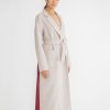 Women Hera Concept Coats & Jackets | Nude & Merlot Goddess Wool Trench