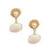 Women 227 Earrings | Pearl White Shell Earrings