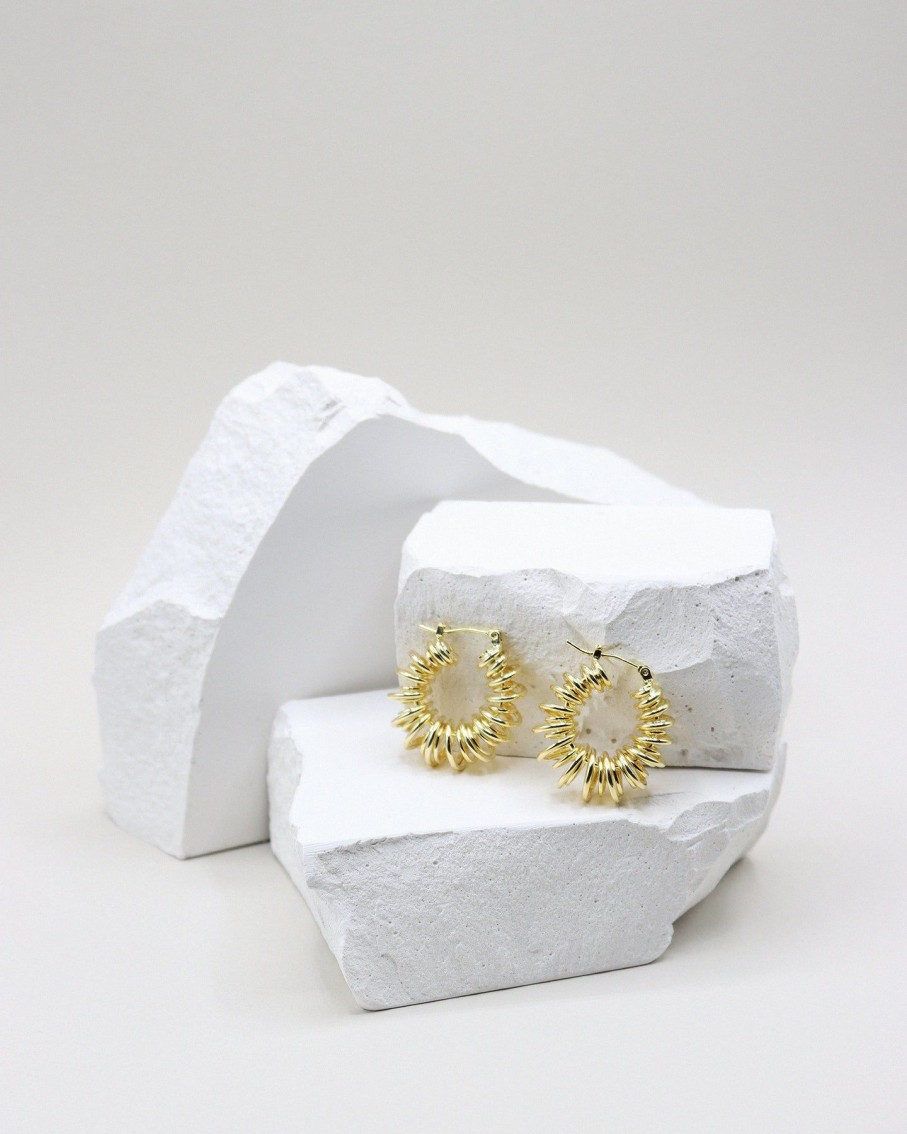 Women 227 Earrings | Beatriz Gold Hoop Earrings