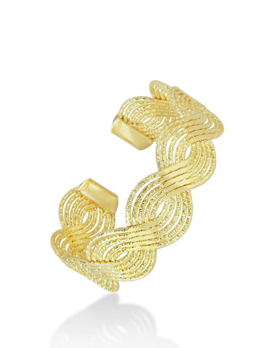 Women Márcia Mór for Blaiz Bracelets | Gold Wrap Bracelet Cuff