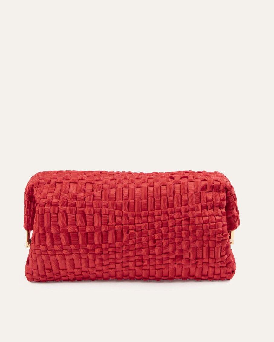 Women Maria La Rosa Clutches | Salvador Red Clutch Bag