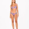 Women Triya Swimwear & Beachwear | Purple Flowers Print Underwired Bikini