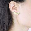 Women Márcia Mór for Blaiz Earrings | Citrine Stud Climber Earrings