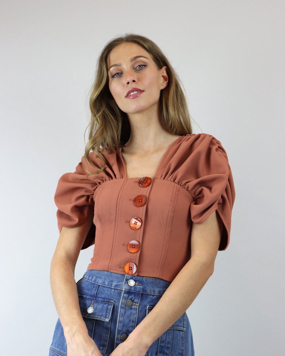 Women C/MEO Collective Tops & T-Shirts | Nutmeg Caprice Top