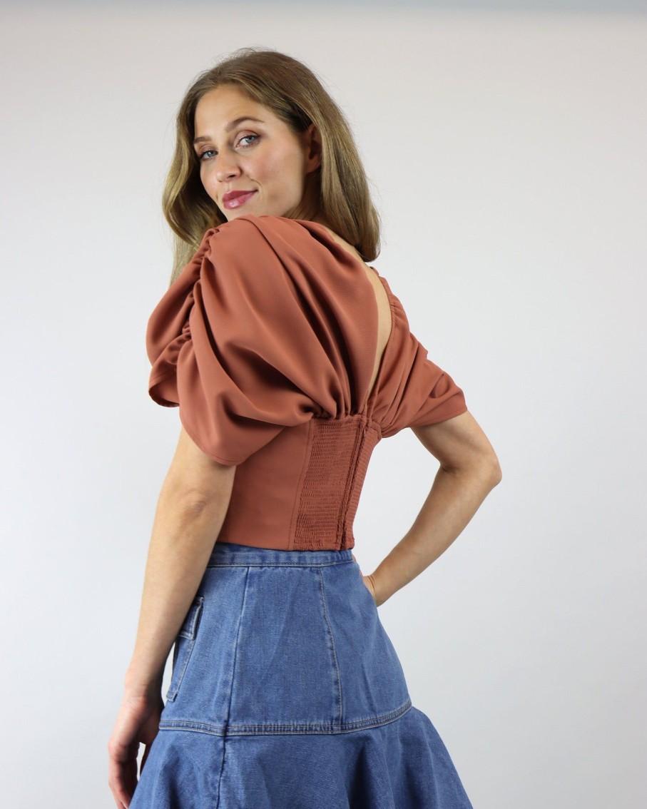 Women C/MEO Collective Tops & T-Shirts | Nutmeg Caprice Top