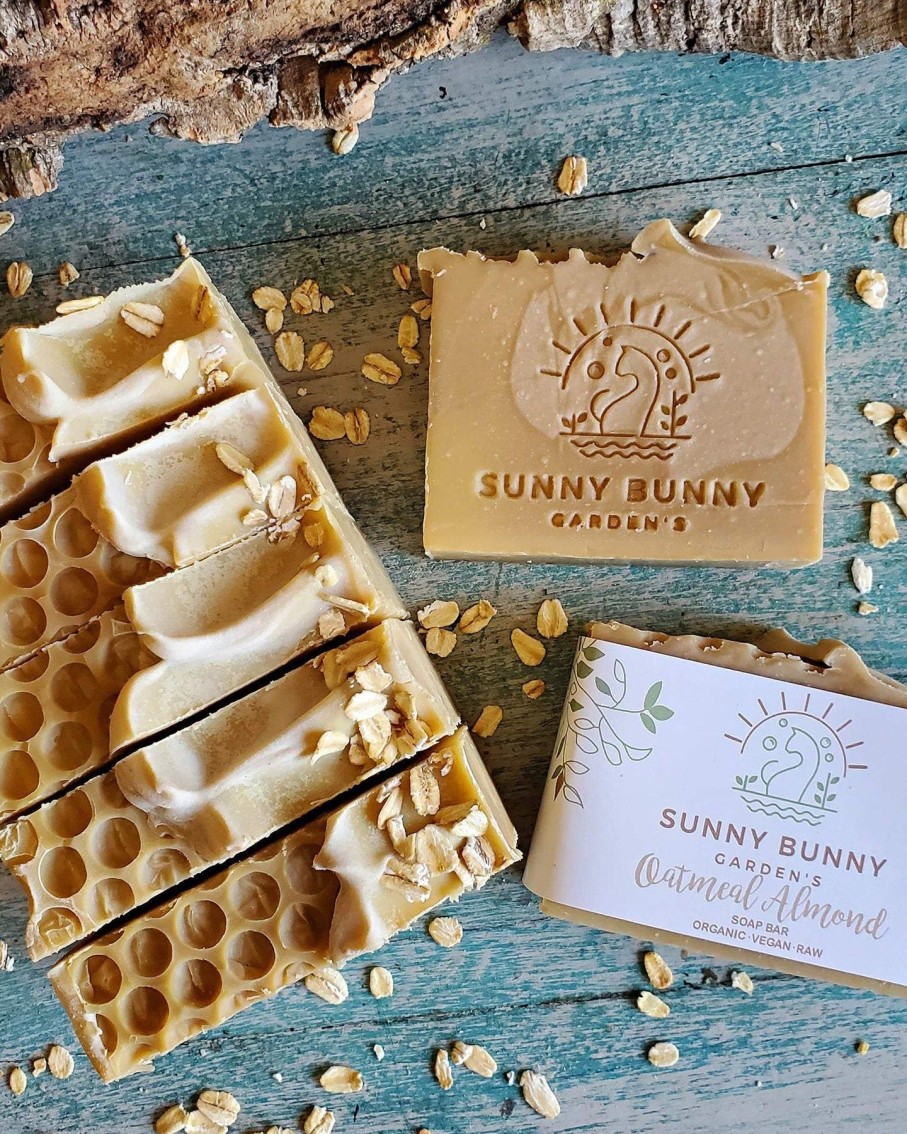 Lifestyle Sunny Bunny Garden's | Oatmeal Almond Soap Bar