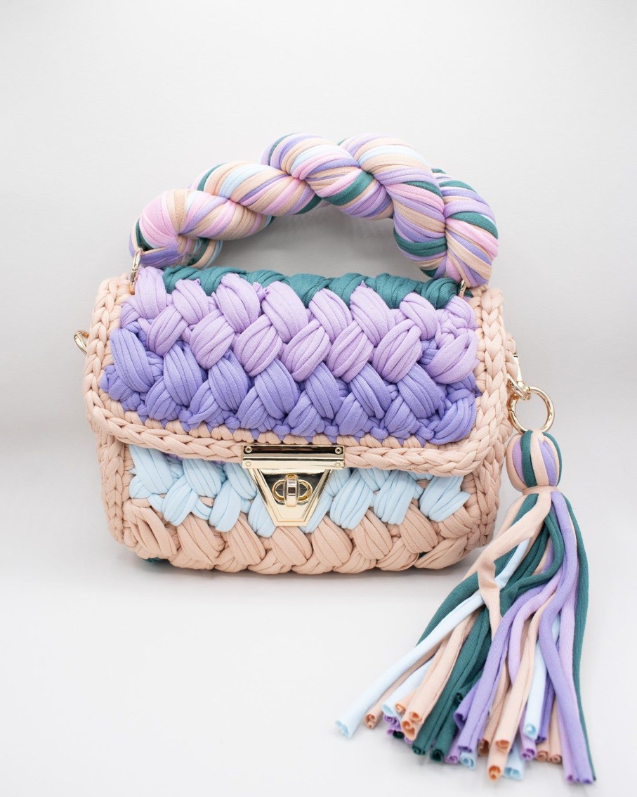 Women Tabitha Cross-Body Bags | Juana Hilo Multicoloured Crochet Bag