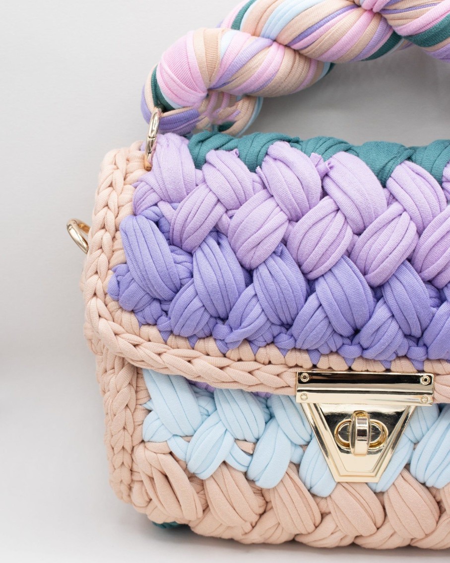 Women Tabitha Cross-Body Bags | Juana Hilo Multicoloured Crochet Bag