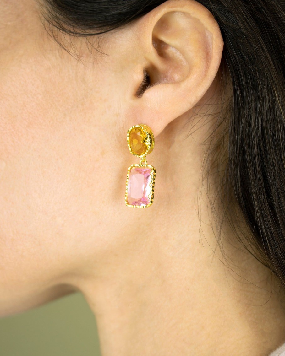 Women 227 Earrings | Candy Duo Mismatched Gem Earrings