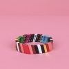 Women 227 Bracelets | Striped Enamel Bracelet