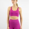 Women BLAIZ Activewear Activewear | Pitaya Pink Alana Criss-Cross Back High Impact Sports Bra