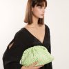 Women Maria La Rosa Clutches | Pistachio Game Clutch Bag