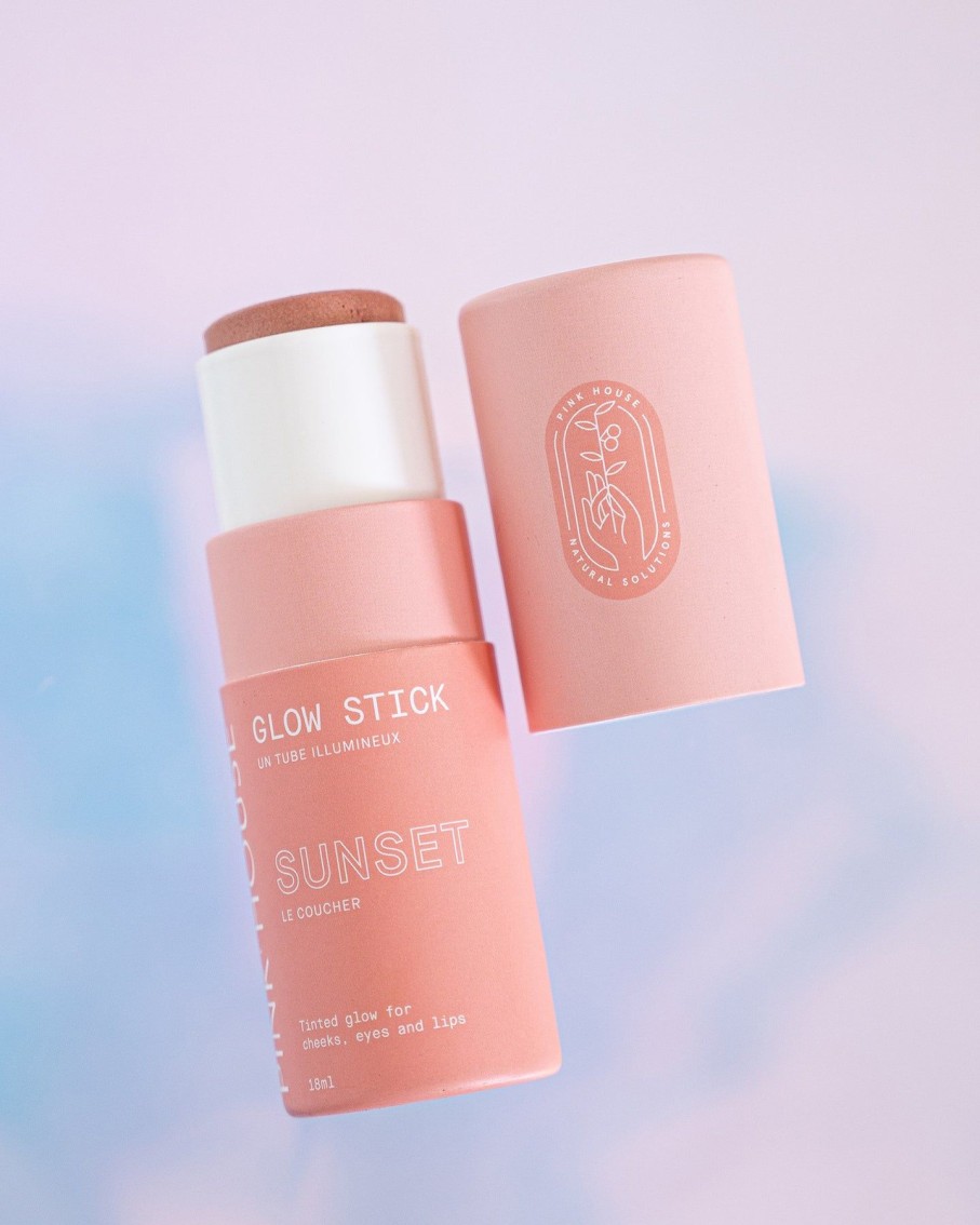 Lifestyle Pink House Organics | Sunset Glow Stick