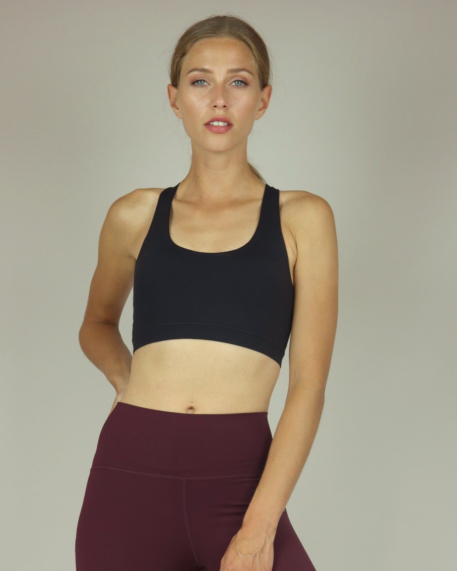 Women BLAIZ Activewear Activewear | Black Sports Bra