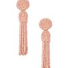 Women BLAIZ Earrings | Nude Tassel Earrings