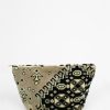 Women Blaiz Clutches | Salma Taupe Velvet Mini Pouch Bag