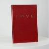 Lifestyle Sloane Stationery | Red Love Notebook