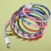 Women Le Pom Pom Phone Accessories | Rainbow Charger Cable For Iphone