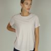 Women BLAIZ Activewear Activewear | Blush Pink T-Shirt