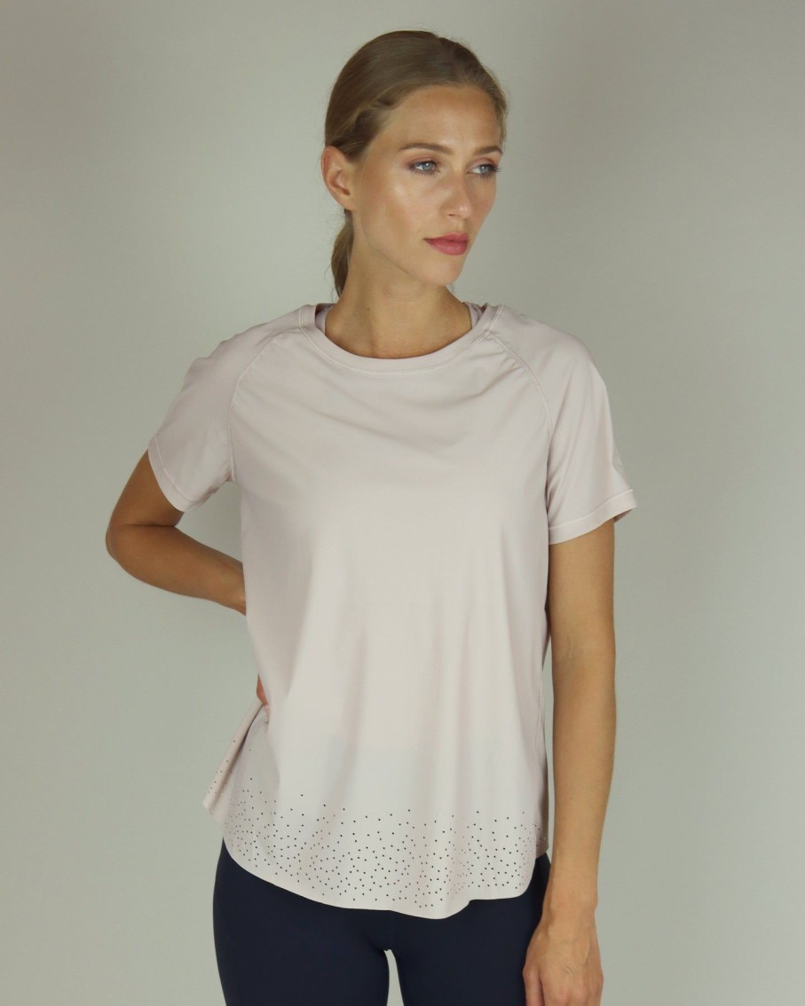 Women BLAIZ Activewear Activewear | Blush Pink T-Shirt