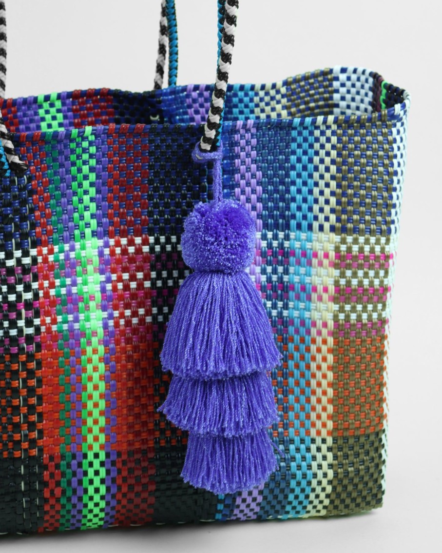 Women BLAIZ Mexico Totes | Renata Large Woven Tote Bag