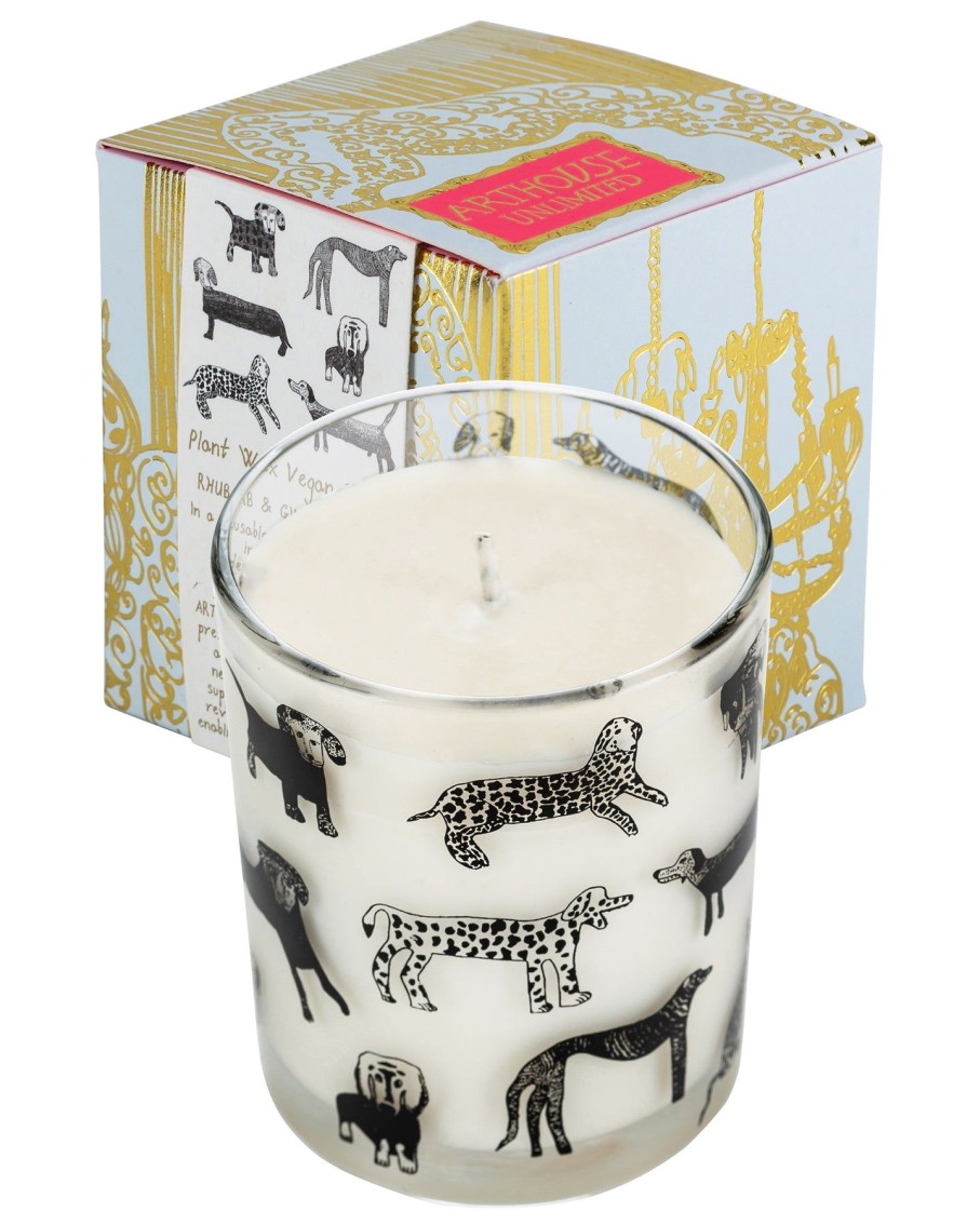 Lifestyle Arthouse | Dogalicious Rhubarb & Ginger Organic Candle