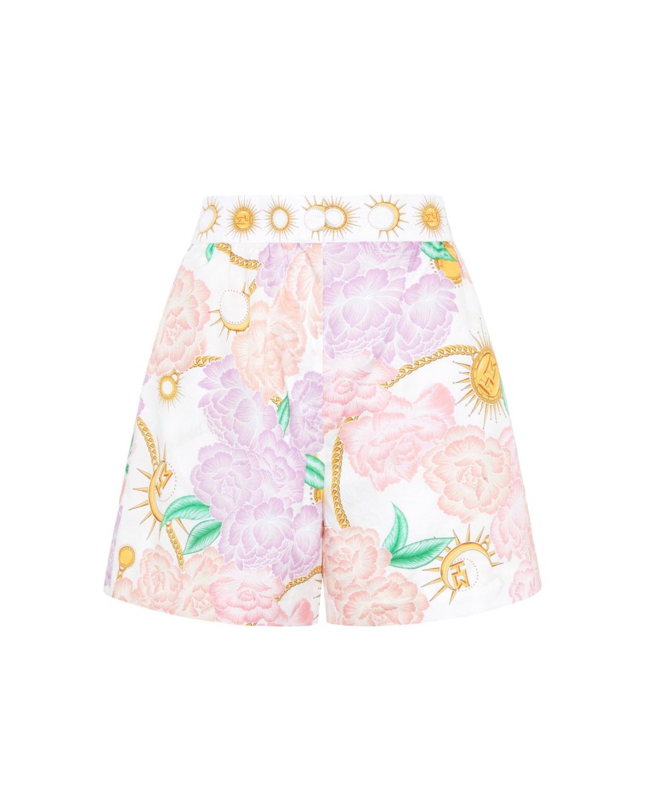 Women Hayley Menzies Shorts | Luna Flora High Rise Shorts