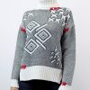 Women Mitawa Jumpers & Cardigans | Graffiti High Neck Sweater