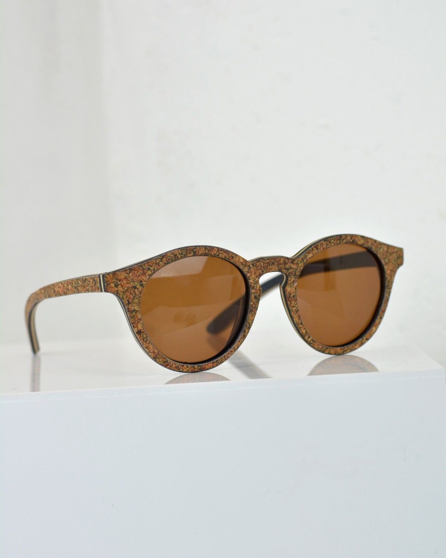 Women 227 Sunglasses | Brown Cork Sunglasses