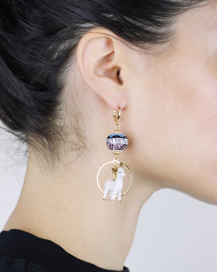 Women Midnight Foxes Studio Earrings | Skipping Unicorn Earrings