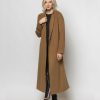 Women Hera Concept Coats & Jackets | Camel Goddess Wool Trench