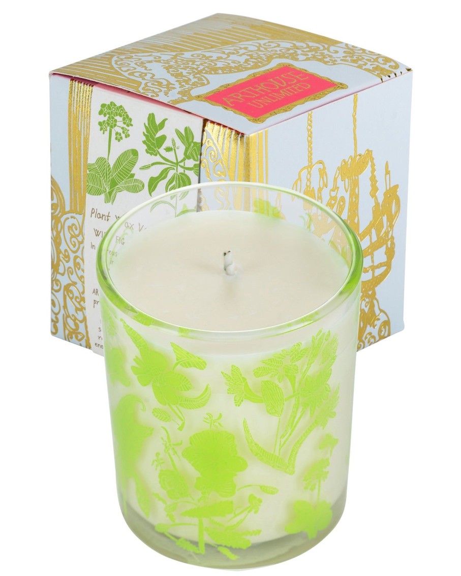 Lifestyle Arthouse | Laura'S Floral Wild Fig & Grape Organic Candle