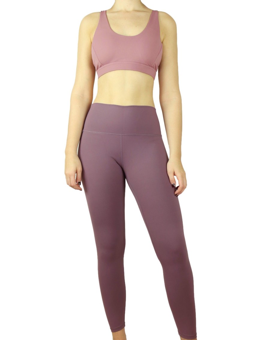 Women BLAIZ Activewear Activewear | Dusty Pink Sports Bra