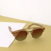 Women 227 Sunglasses | Wood Top Bar Sunglasses