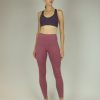 Women BLAIZ Activewear Activewear | Raspberry Pink High-Waisted Leggings