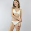 Women Palmacea Swimwear & Beachwear | Baudo Ivory Bikini Top