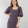 Women C/MEO Collective Dresses | Ink Check Precise Dress