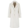 Women Arara for BLAIZ Coats & Jackets | Cream Faux Shearling Reversible Coat