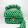 Women Tabitha Cross-Body Bags | Catalina Hilo Green Crochet Bag