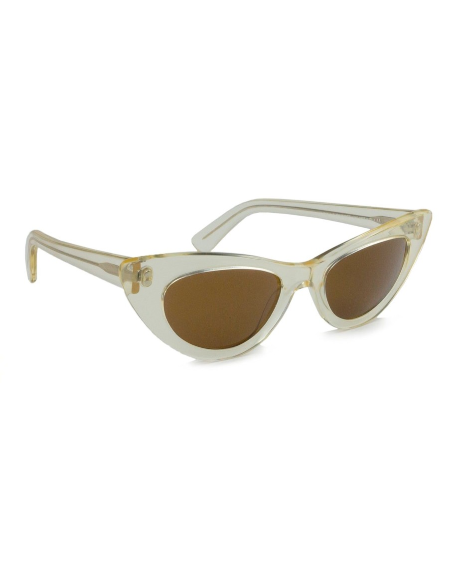 Women Sienna Alexander Sunglasses | Jackie Yellow Transparent Sunglasses