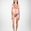 Women Silvia Schaefer Swimwear & Beachwear | Pink Bromelia Triangle String Bikini Set