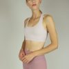 Women BLAIZ Activewear Activewear | Blush Pink Sports Bra