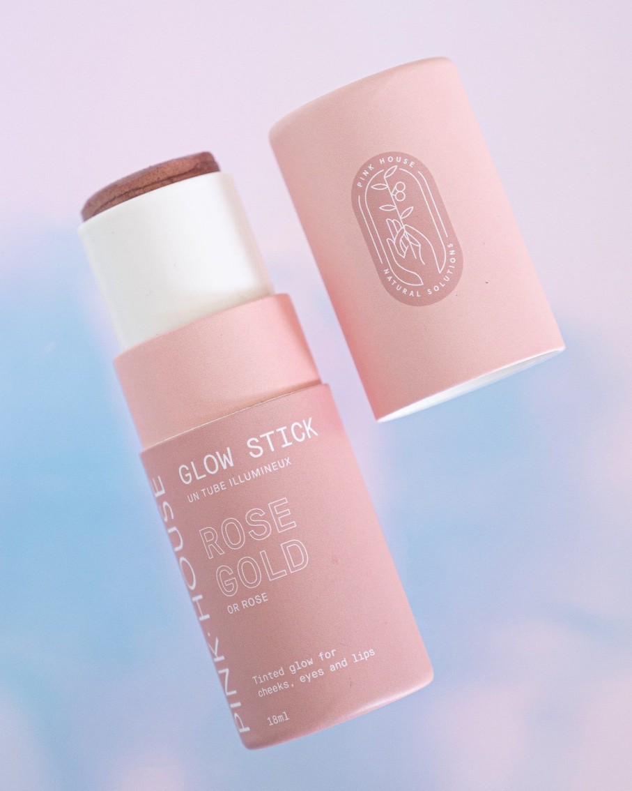 Lifestyle Pink House Organics | Rose Gold Glow Stick