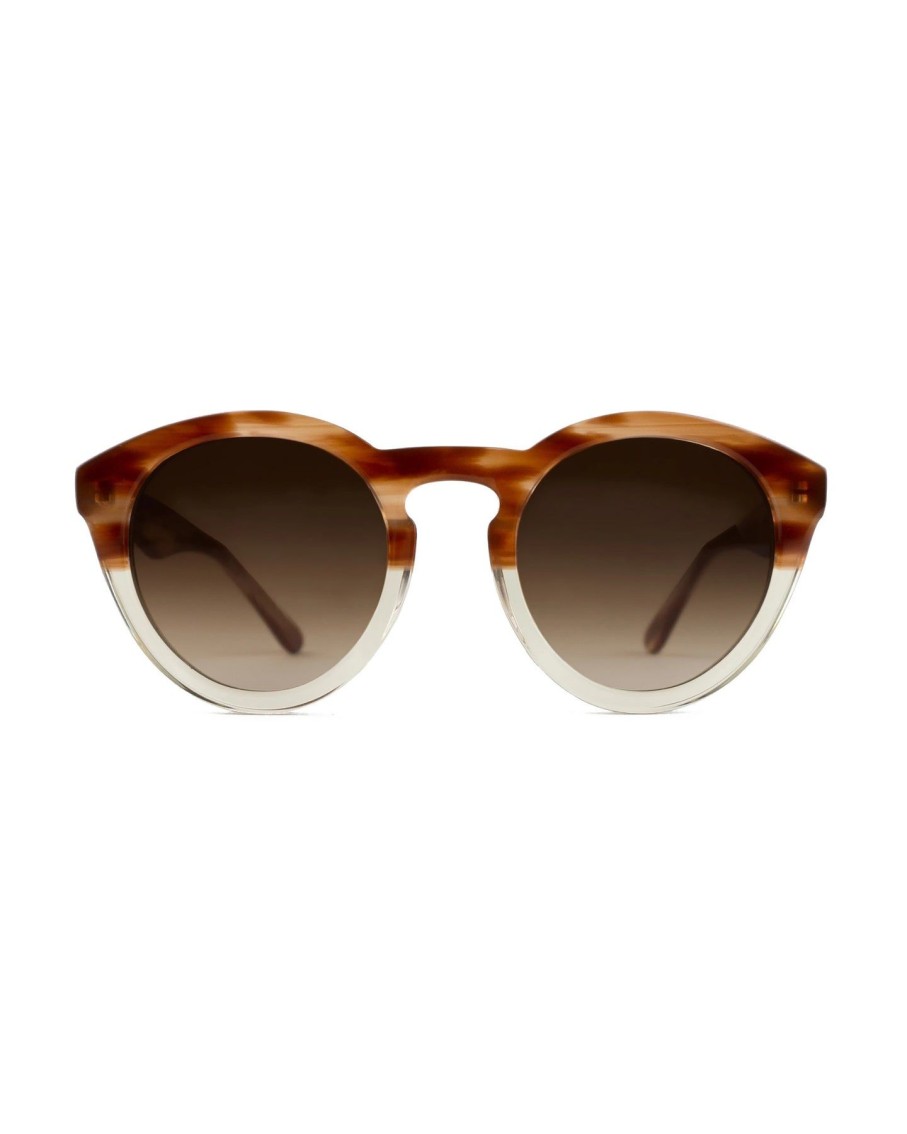 Women Sienna Alexander Sunglasses | Chelsea Brown Split Sunglasses